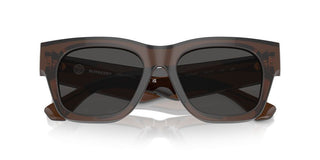 Burberry Be 4424 Women Brown Squared Sunglasses