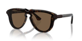 Burberry Be 4427 Men Havana Shield Sunglasses