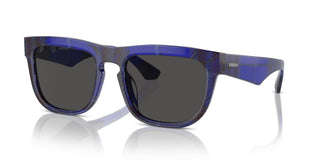 Burberry Be 4431u Men Blue Squared Sunglasses