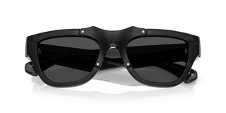 Burberry Be 4445u Unisex Black Squared Sunglasses