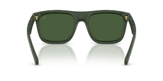 Burberry BE 4458U men Green Squared Sunglasses