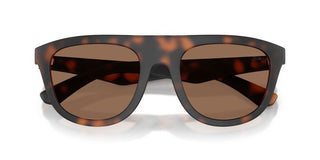 Burberry BE 4459U men Havana Squared Sunglasses