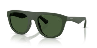 Burberry BE 4459U men Green Squared Sunglasses
