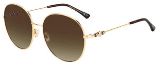 Jimmy Choo BIRDIE/S women Gold Sunglasses