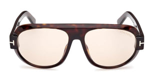 Tom Ford BLAKE-02 FT 1102 unisex Havana Pilot Sunglasses