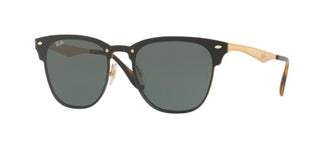 Ray-Ban BLAZE CLUBMASTER RB 3576N unisex Gold Geometric Sunglasses