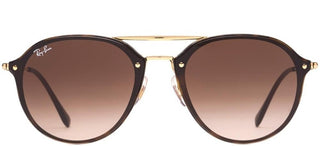 Ray-Ban BLAZE DOUBLE BRIDGE RB 4292N unisex Havana Pilot Sunglasses