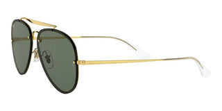 Ray-Ban BLAZE LARGE AVIATOR RB 3584N unisex Gold Pilot Sunglasses