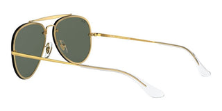 Ray-Ban BLAZE LARGE AVIATOR RB 3584N unisex Gold Pilot Sunglasses