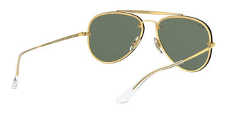 Ray-Ban BLAZE LARGE AVIATOR RB 3584N unisex Gold Pilot Sunglasses