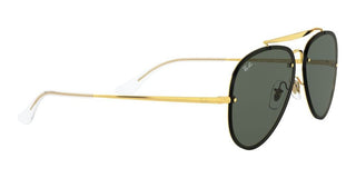 Ray-Ban BLAZE LARGE AVIATOR RB 3584N unisex Gold Pilot Sunglasses