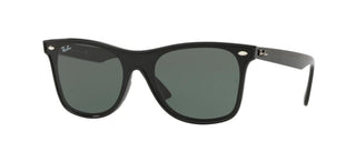 Ray-Ban BLAZE WAYFARER RB 4440N unisex Black Squared Sunglasses
