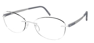 Silhouette BLEND 5555/BA unisex Grey Geometric Eyeglasses