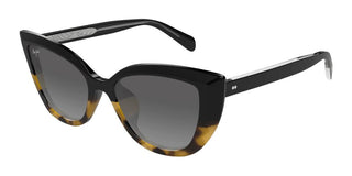 Maui Jim Blossom Mj0892s Women Black Cat Eye Sunglasses