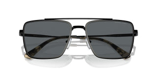 Michael Kors Blue Ridge Mk 1154 Men Black Geometric Sunglasses