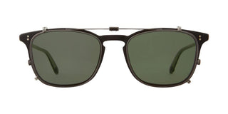 GARRETT LEIGHT BOON CLIP unisex Ruthenium Squared Eyeglasses