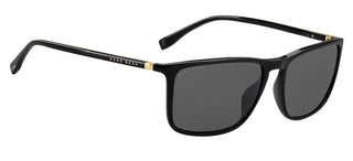 Boss 0665/S/IT men Black Geometric Sunglasses