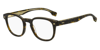 Boss BOSS 1384 men Havana Geometric Eyeglasses