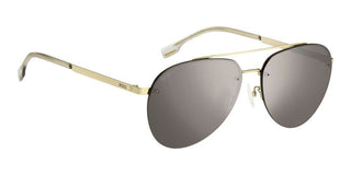 Boss BOSS 1537/F/SK men Gold Pilot Sunglasses