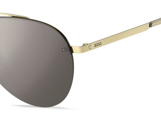 Boss BOSS 1537/F/SK men Gold Pilot Sunglasses