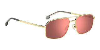 Boss BOSS 1603/S men Gold Squared Sunglasses