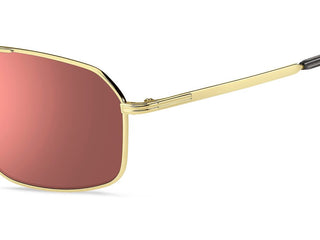 Boss BOSS 1603/S men Gold Squared Sunglasses