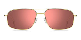 Boss BOSS 1603/S men Gold Squared Sunglasses