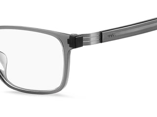 Boss BOSS 1618/F men Grey Geometric Eyeglasses