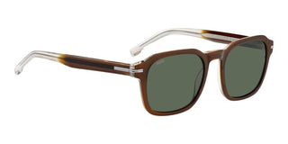 Boss BOSS 1627/S men Brown Squared Sunglasses