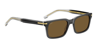 Boss Boss 1628/s Men Grey Squared Sunglasses