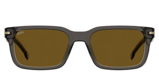 Boss BOSS 1628/S men Grey Squared Sunglasses