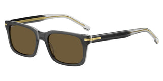 Boss BOSS 1628/S men Grey Squared Sunglasses