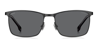 Boss Boss 1635/s Men Ruthenium Rectangle Sunglasses