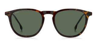 Boss BOSS 1639/S men Havana Round Sunglasses