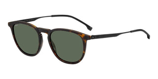 Boss BOSS 1639/S men Havana Round Sunglasses