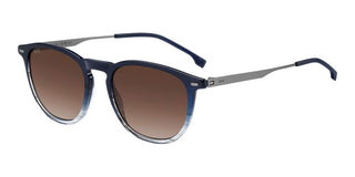 Boss Boss 1639/s Men Blue Round Sunglasses