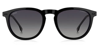 Boss BOSS 1640/CS WITH CLIP ON men Black Round Sunglasses