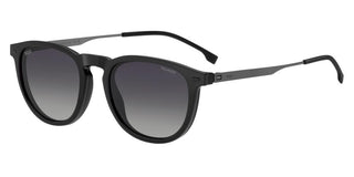 Boss BOSS 1640/CS WITH CLIP ON men Black Round Sunglasses