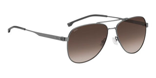 Boss BOSS 1641/S men Ruthenium Pilot Sunglasses