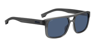 Boss Boss 1648/s Men Grey Squared Sunglasses