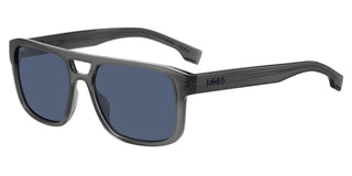 Boss BOSS 1648/S men Grey Squared Sunglasses