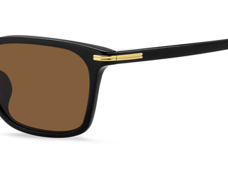 Boss BOSS 1669/F/SK men Black Squared Sunglasses