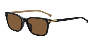 Boss BOSS 1669/F/SK men Black Squared Sunglasses