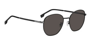 Boss BOSS 1671/F/SK men Black Round Sunglasses