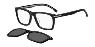 Boss BOSS 1726/G/CS WITH CLIP ON men Black Squared Sunglasses