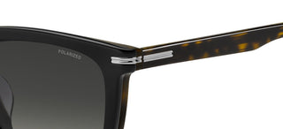 Boss BOSS 1726/G/CS WITH CLIP ON men Havana Squared Sunglasses