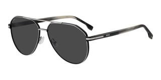 Boss Boss 1747/s Men Black Pilot Sunglasses