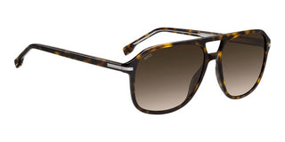 Boss Boss 1751/s Men Havana Squared Sunglasses