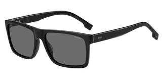 Boss BOSS 1760/G/S men Black Rectangle Sunglasses