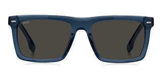 Boss Boss 1765/g/s Men Blue Rectangle Sunglasses